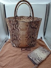 Borsa Donna Elissa in pitone con portafoglio