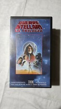 3 VHS GUERRE STELLARI LA TRILOGIA IL RITORNO DELLO JEDI IMPERO COLPISCE ANCORA