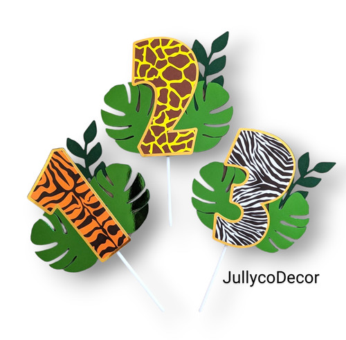 Cake topper compleanno tigre