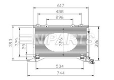 Radiatore AC Mercedes Benz