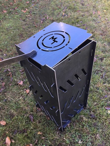 Box gabbia bruciatore