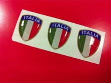 3 Adesivi Resinati Sticker 3D