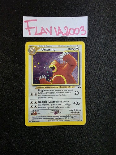 Pokémon tgc ursaring - pokémon,