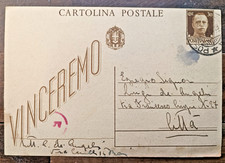 Bari 1943 Cartolina Postale