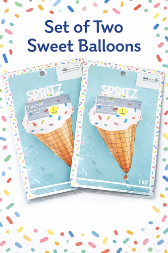 Set palloncini foil - set, cono