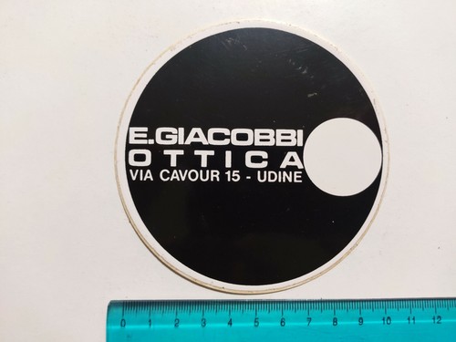 Adesivo giacobbi ottica - e.,