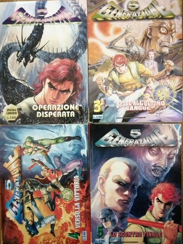 Serie fumetti generazione - serie, 5a