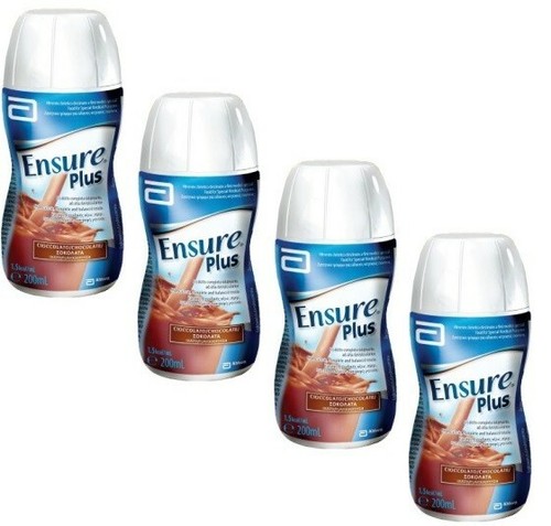 Ensure plus chocolate - ensure, 4x200ml