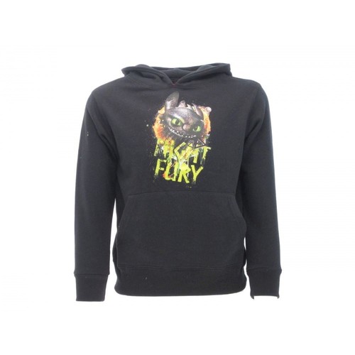 Felpa dragons furia buia - buia, nera