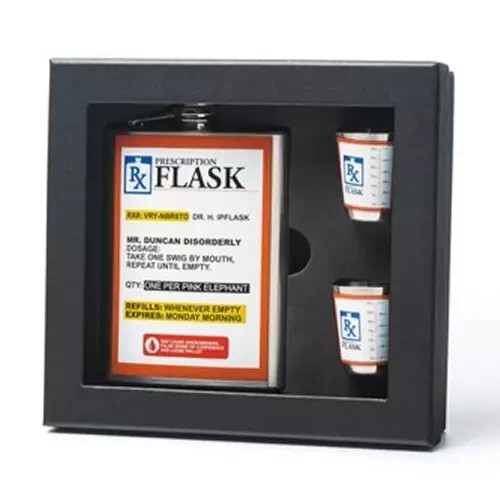 Bigmouth prescription flask - bigmouth,