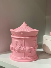 Candela profumata rosa a forma