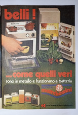 GIOCATTOLI MARCHESINI CUCINA Pubblicità Advertising Werbung Publicitè1978