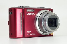 Panasonic LUMIX DMC-TZ10 fotocamera digitale compatta rossa accessori...