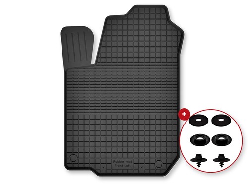 Tappetino conducente gomma - , a