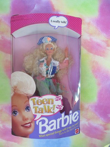 Barbie teen talk 1991 - talk,