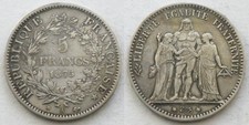 FRANCIA - 5 franchi 1875