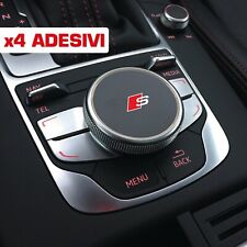 adesivo audi MMI stickers sline autoradio A1 A3 A4 A5 A6 Q5 Q3 S2 S3 RS3 TT LOGO