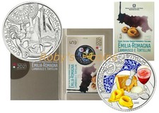 ITALIA ?? 5 EURO 2021 FDC EMILIA ROMAGNA Cultura Enogastronomica