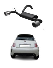 Scarico sportivo duplex per