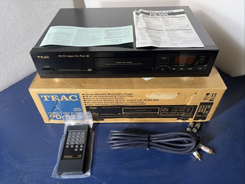 Lettore vintage teac - cd, pd-555