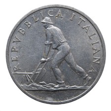 2 Lire 1948 Spiga - Roma -