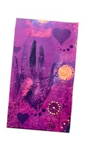 QUADRO STAMPA SU TELA ? VIOLAROSA ?✨ 45x73x3