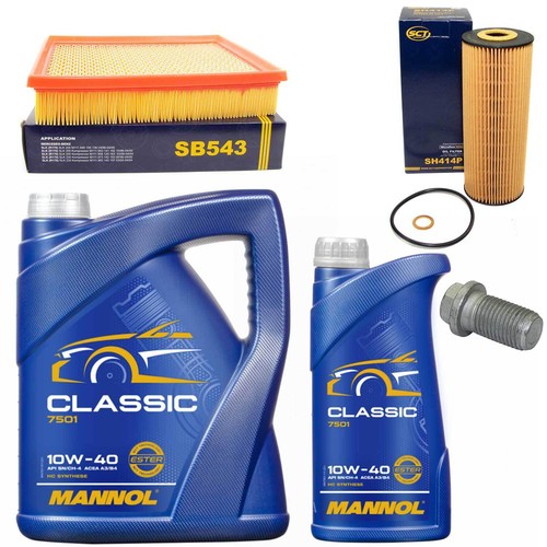 Olio motore set filtri 10w - set, 10w-40
