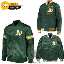 Bomber in raso MLB stile