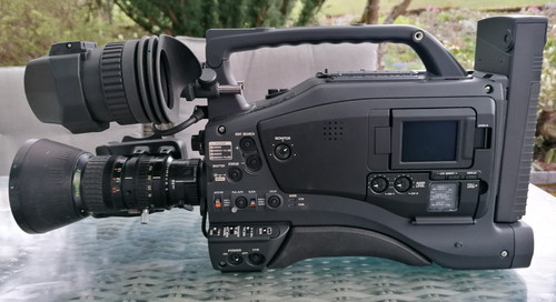 Videocamera professionale - videocamera, dv