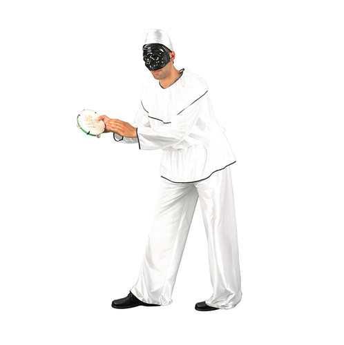 Costume pulcinella adulto - pulcinella, tg