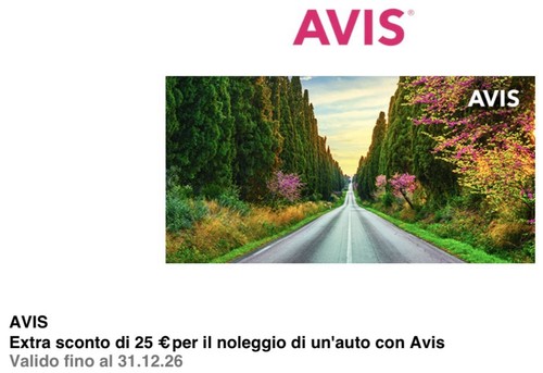 Avis noleggio auto - noleggio, card