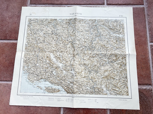 Sarajevo 1935 carta - sarajevo,