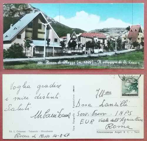 Rocca mezzo il - -, villaggio