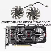 ASUS GTX650TI 660Ti GTX750 GTX760 GTX770 R7260 scheda grafica doppia ventola