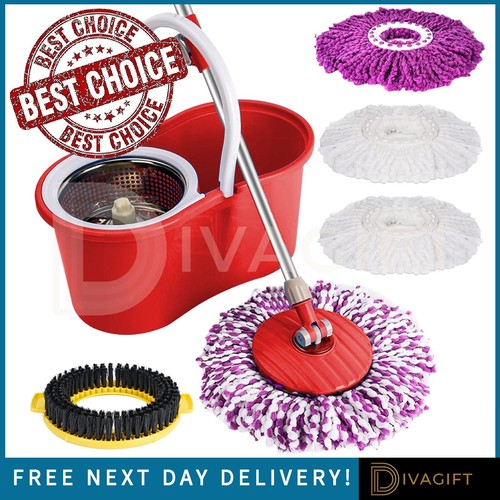 Set secchio mop rosso - secchio,
