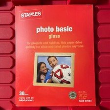 Staples Photo Basic Gloss