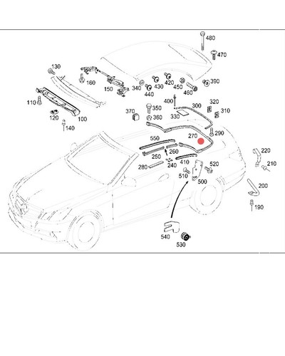 Mercedes c209 clk c207 - c209, e