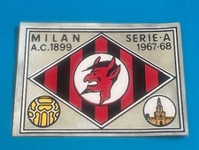 MILAN Scudetto x Album Panini Calciatori 1967 68 figurina sticker card NUOVO