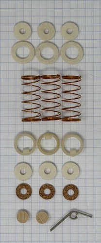 Kit riparazione valvola king - kit,