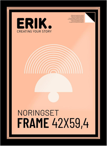 Cornice 42x59 nera - cornice, cm