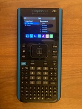 Texas Instruments TI Nspire CX II CAS calcolatrice grafica a colori usata ottime condizioni