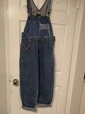Zara Bib Overalls Denim Jeans