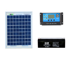 Kit solare fotovoltaico 5W 12V