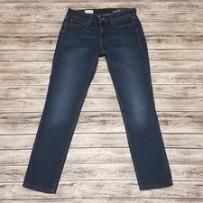 Gap Size 25r Womens Jeans 1969 Legging Santa Cruz Blue Low Rise Denim