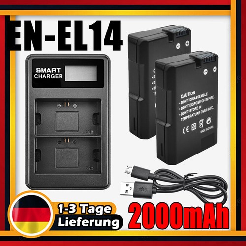 El14 batteria doppio - en-el14,