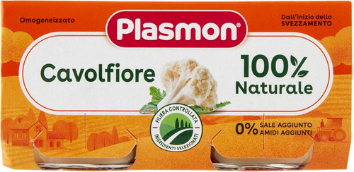 Omogeneizzato cavolfiore 2x80g - omogeneizzato,