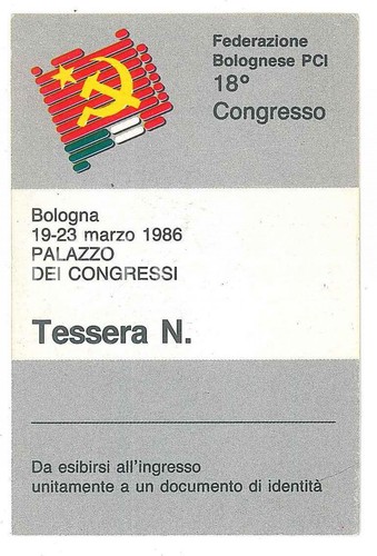 1986 bologna partito comunista - bologna,