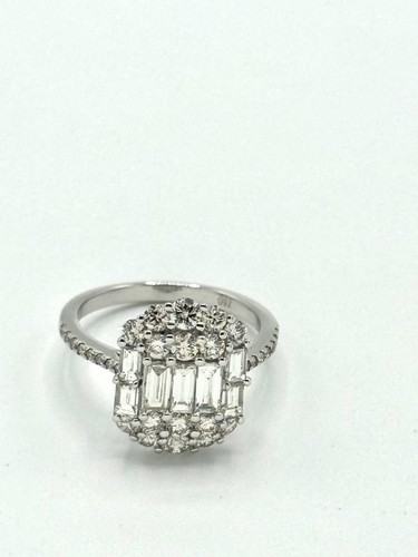 Anello oro bianco - oro, 18