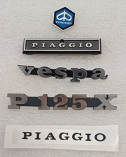 SERIE TARGHETTE VESPA PX125