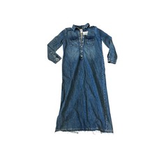 Maxi camicia Zara denim abito